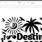 Destin Beach 2023 svg, Summer Beach Vacation, Destin Florida svg, Iron on, cut file silhouette, cricut Instant download - 5.jpg