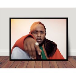 kendrick lamar poster canvas wall art home decor (no frame)