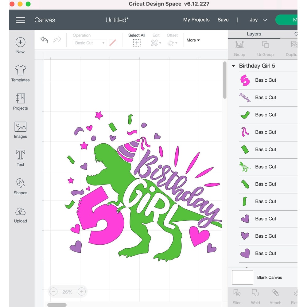 Dinosaur Birthday Girl Svg, Fifth Birthday Cut File, Five Rex Svg, 5th Birthday Svg Dxf Eps Png, T-Rex Shirt Design, Silhouette Cricut - 6.jpg