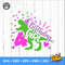 Dinosaur Birthday Girl Svg, Fourth Birthday Cut File, Four Rex Svg, 4th Birthday Svg Dxf Eps Png, T-Rex Shirt Design, Silhouette Cricut - 5.jpg