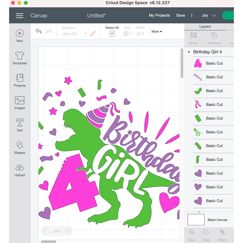 Dinosaur Birthday Girl Svg, Fourth Birthday Cut File, Four Rex Svg, 4th Birthday Svg Dxf Eps Png, T-Rex Shirt Design, Silhouette Cricut - 6.jpg