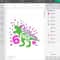 Dinosaur Birthday Girl Svg, Third Birthday Cut File, Six Rex Svg, 6th Birthday Svg Dxf Eps Png, 6 years, T-Rex Shirt, Silhouette Cricut - 5.jpg