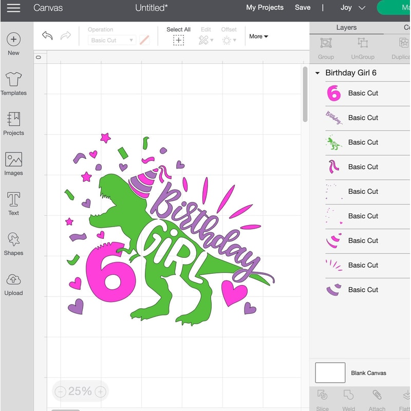Dinosaur Birthday Girl Svg, Third Birthday Cut File, Six Rex Svg, 6th Birthday Svg Dxf Eps Png, 6 years, T-Rex Shirt, Silhouette Cricut - 5.jpg