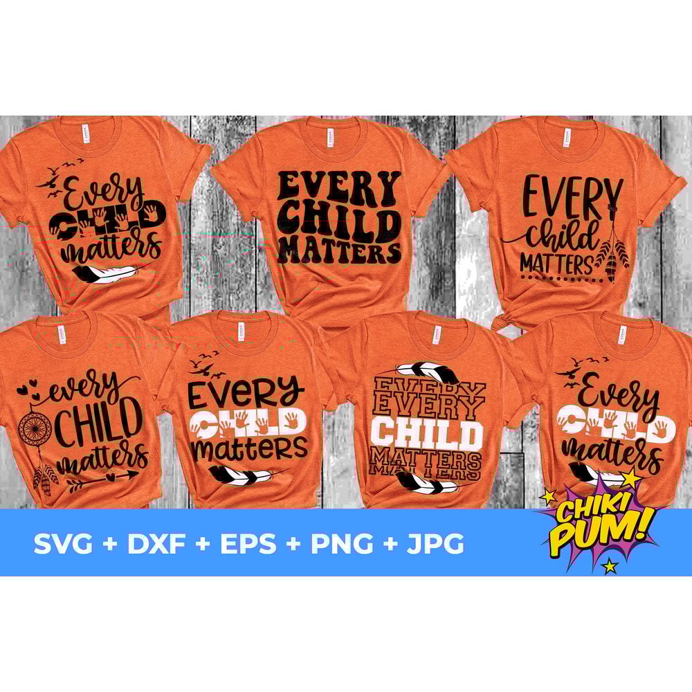 Every Child Matters Bundle SVG, Every Child Matters SVG PNG, dxf eps jpg - 1.jpg