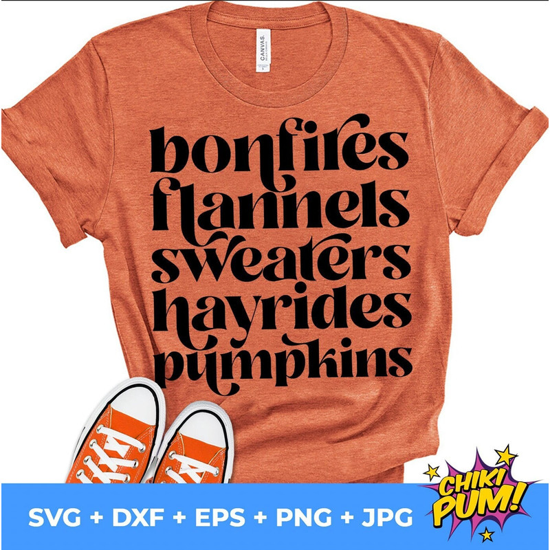 Fall Words SVG, Fall List SVG, Bonfire SVG, Bonfires png, Fall Bucket List, Thanksgiving svg, Fall sign svg - 2.jpg