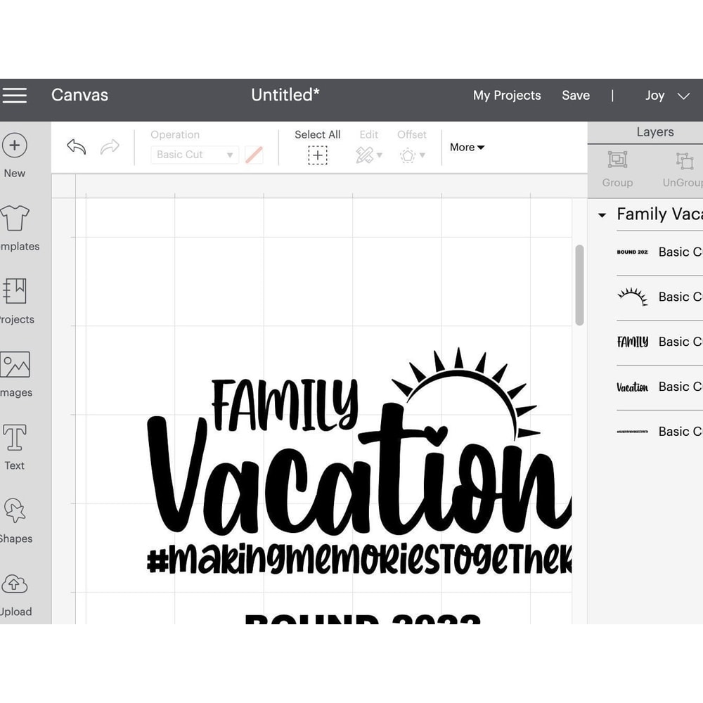 Family Vacation 2023 Svg Eps Png Dxf, Destination Bound 2023, Family Vacation Svg, Making Memories Svg, Vacation Family, Family Trip - 5.jpg