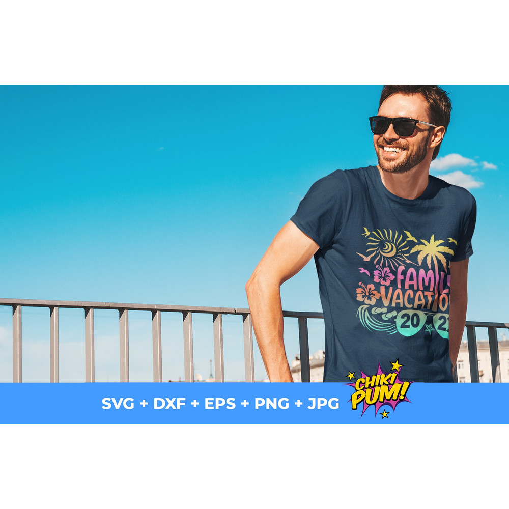 Family vacation 2023 SVG, Summer vacation SVG, Summer 2023, Family Beach Vacation, Vacation shirts SVG, Family Trip cut files - 3.jpg