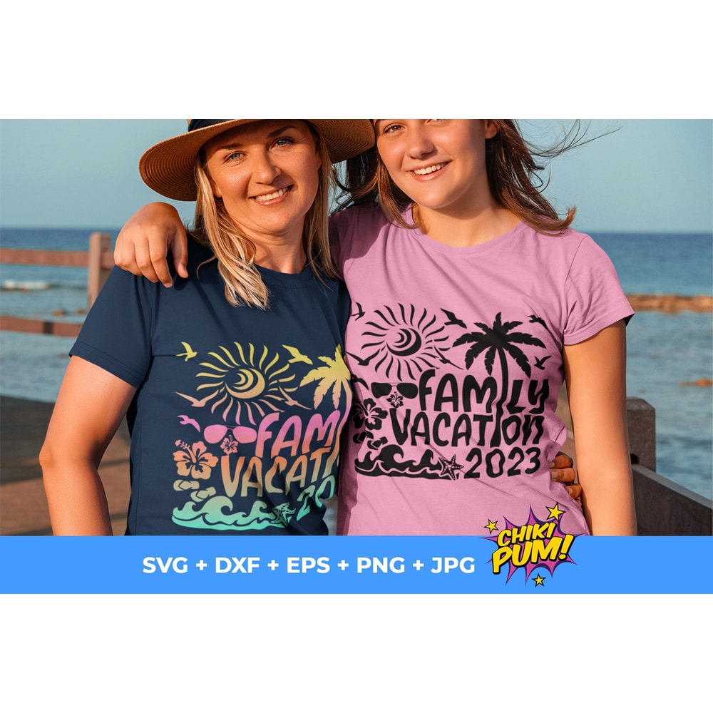 Family Vacation 2023 SVG, Vacations 2023 SVG, Vacations shirts SVG - 2.jpg