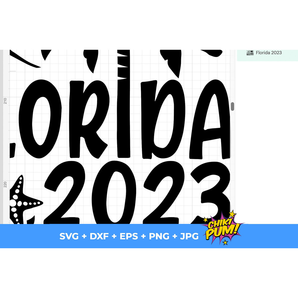 Florida 2023 SVG, Florida Vacation, 2023 Svg, USA Vacation, Florida Summer Beach Svg, Family Vacation SVG, Svg Files For Cricut - 4.jpg