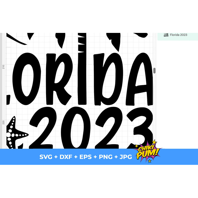Florida 2023 SVG, Florida Vacation, 2023 Svg, USA Vacation, Florida Summer Beach Svg, Family Vacation SVG, Svg Files For Cricut - 4.jpg