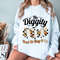 No Diggity Bout To Bag It Up Halloween Sweatshirt, Retro Funny Ghost Cat Sweatshirt, Black Cat Halloween Sweater For Women - 3.jpg