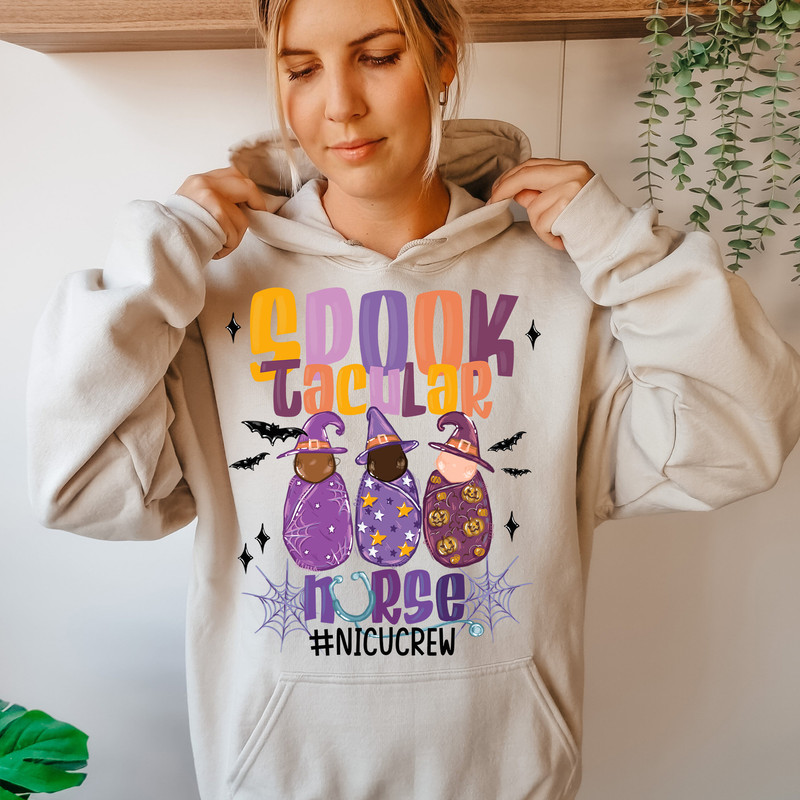 NICU Nurse Sweatshirt, Halloween Nurse Sweatshirt, Neonatal ICU Shirt, Nurse Squad Sweater, NICU Nurse Gift, Nurse Appreciation Gift - 7.jpg