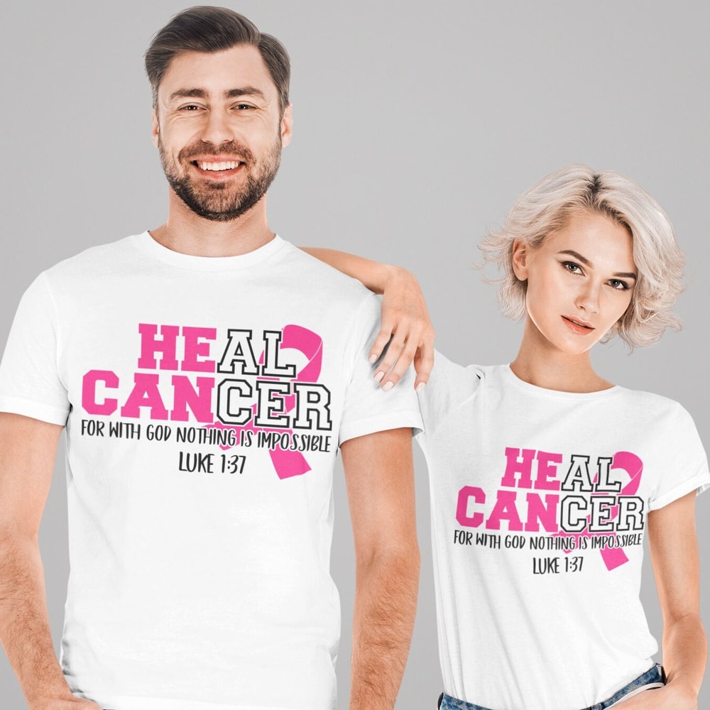 Heal Cancer svg, Fight for a Cure svg, Religious svg, Breast Cancer svg, Breast Cancer Awareness, Cut File For Cricut and Silhouette - 3.jpg