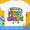 Hello First Grade Svg, 1st Day of School Cut Files, First Grade svg, Back To School Svg, Dxf, Eps, Png, Silhouette, Cricut - 1.jpg