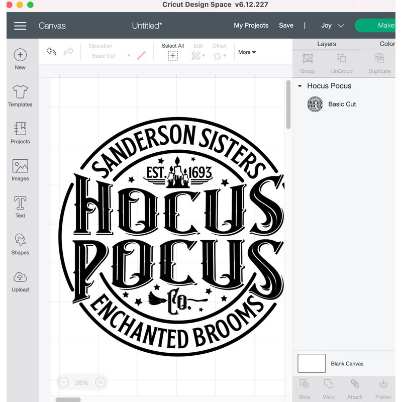 Hocus Pocus Sanderson Sisters Enchanted Brooms SVG Round Hocus Pocus Svg Halloween Svg Cricut Silhouette Files Halloween Decor - 5.jpg