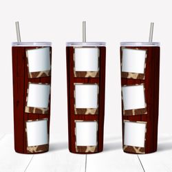 cherry wood giraffe frames collage 20oz designs tumbler png, tumbler wrap png, trending png, digital download