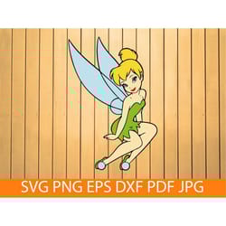 tinkerbell svg, tink svg, peter pan svg, tinkerbell clipart, tinkerbell files for cricut, tinkerbell cut files for silho