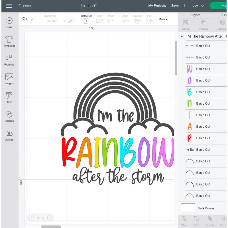 I'm The Rainbow After The Storm SVG, Rainbow Baby SVG, svg, Baby SVG, Little miracle svg, Newborn svg, dxf, png, eps, jpg, Instant download - 5.jpg