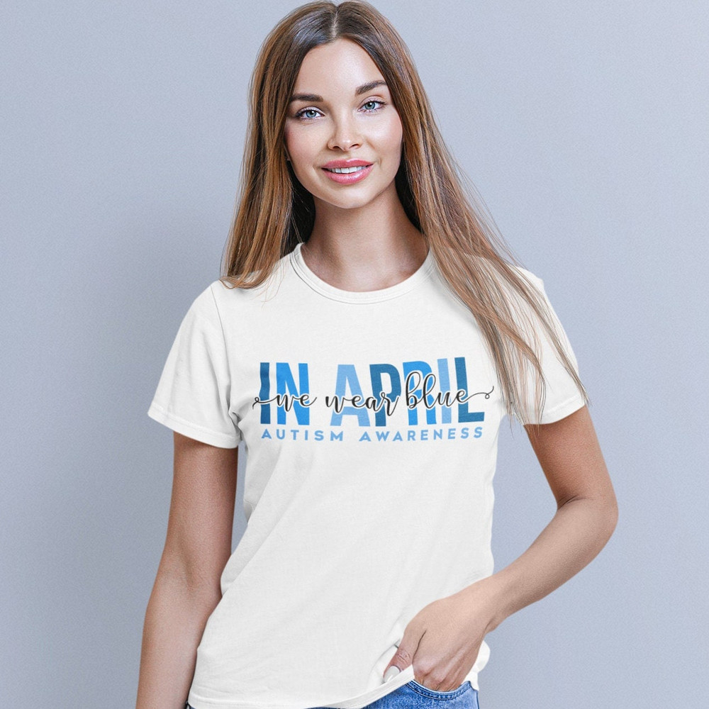 In April We Wear Blue, Autism Awareness SVG, In April SVG, We Wear Blue Svg, Autism Svg, Autism Awareness Png Sublimation - 5.jpg