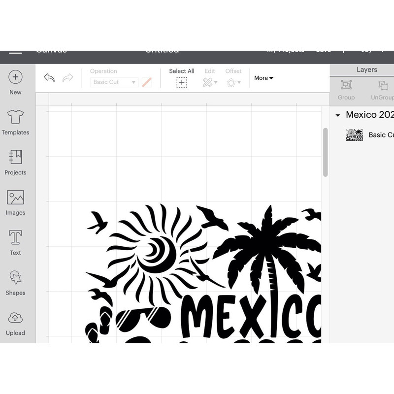 Mexico 2023 SVG, Mexico Vacation 2023 Svg, Mexico Vacation, Mexico Summer Beach Svg, Family Vacation SVG, Svg Files For Cricut - 6.jpg