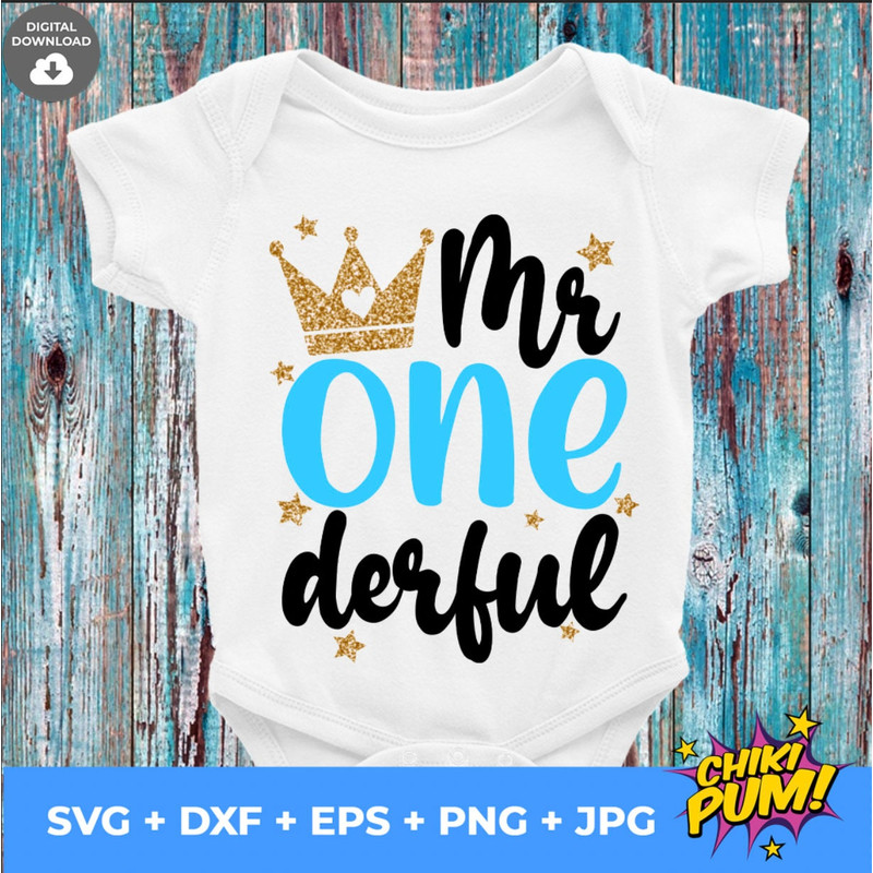 Mr One Derful svg, Mr Onederful Family Bundle, Birthday boy svg, 1st birthday svg, Family birthday svg, First birthday svg, Baby Birthday - 3.jpg