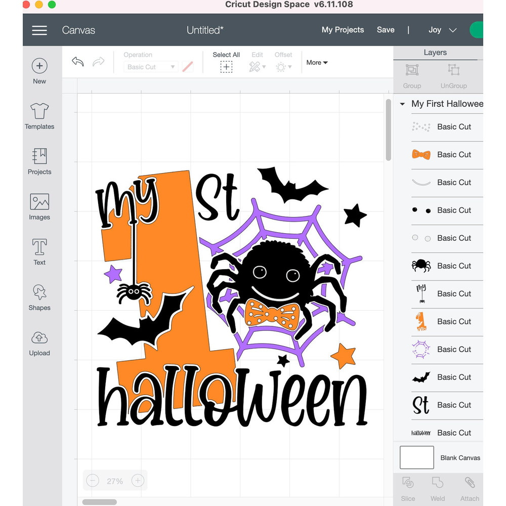 My 1st Halloween Svg, Baby Boy Halloween Svg, Boys Clipart, Cute Spider Svg, Spooky Svg, Silhouette, Cricut, My First Cut Files - 4.jpg