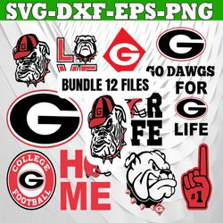 Bundle 11 Files Georgia-Bulldogs Football Team Svg, Georgia-Bulldogs Svg, N.C.A.A Teams svg, N.C.A.A Svg, Png, Dxf, Eps,