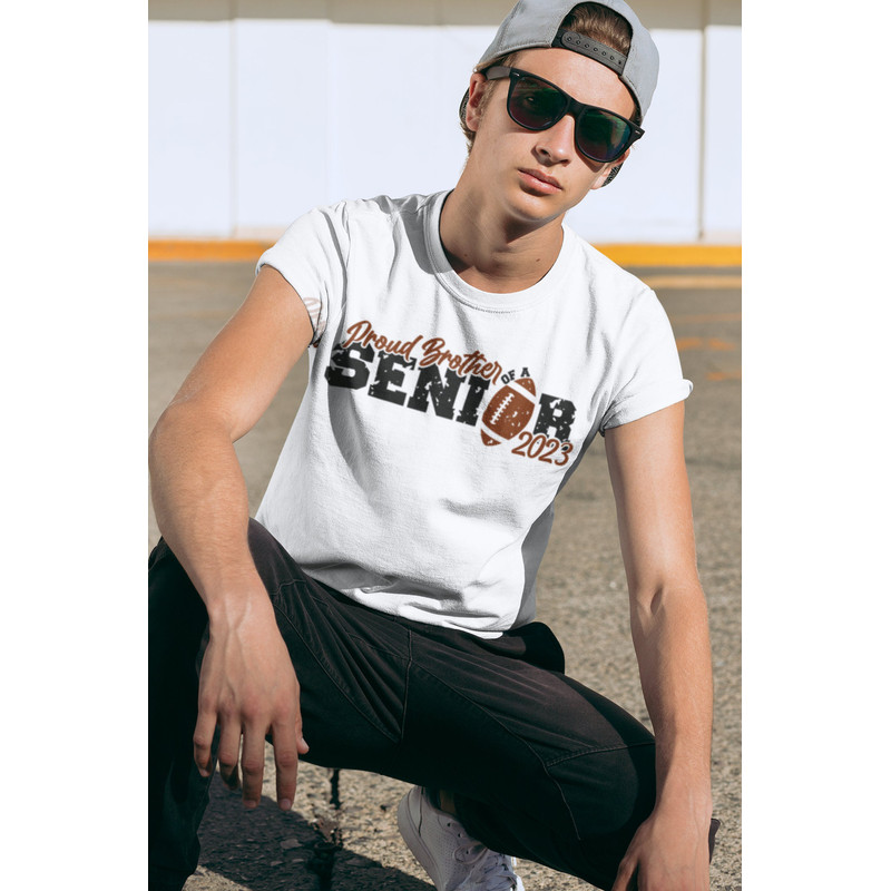 Proud Brother of a Senior 2023 SVG, Distressed brother, Football Brother SVG, Football cut files, Football Brother PNG, Senior Brother 2023 - 2.jpg