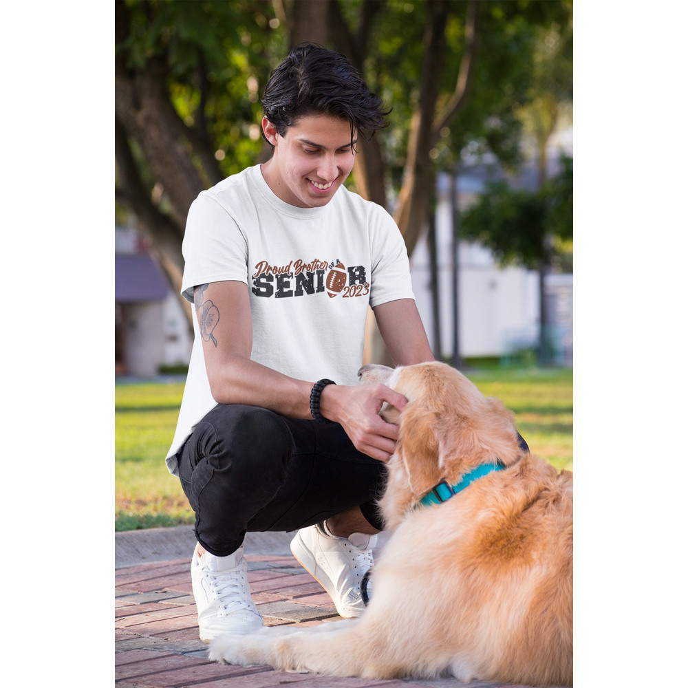 Proud Brother of a Senior 2023 SVG, Distressed brother, Football Brother SVG, Football cut files, Football Brother PNG, Senior Brother 2023 - 3.jpg