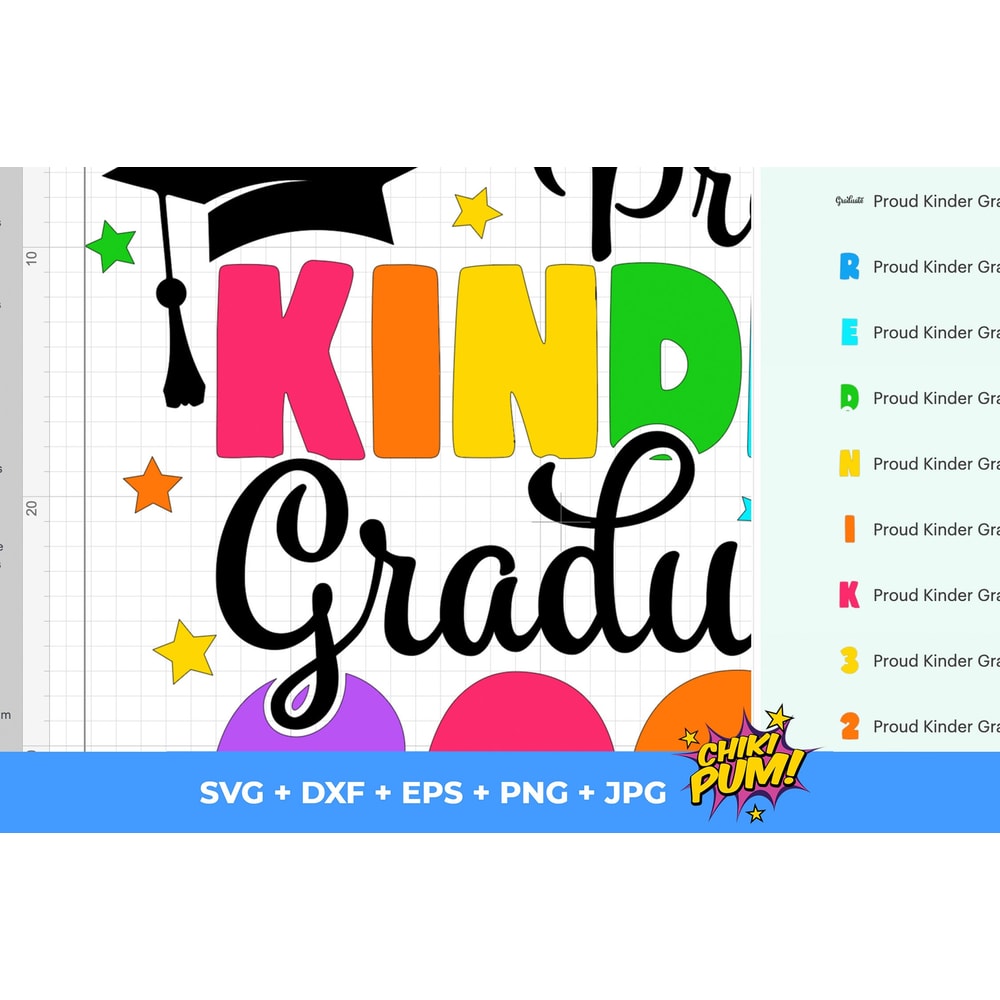 Proud Kinder Graduate 2023 svg, Kindergarten Graduate 2023 svg, png, End of School Shirt, Digital Downloads - 5.jpg