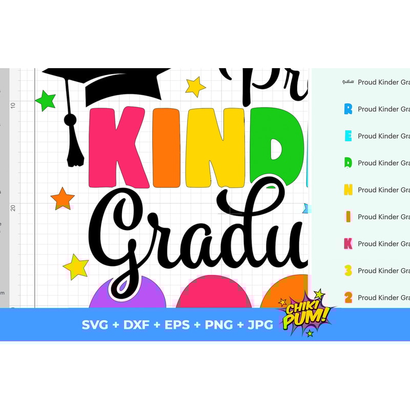 Proud Kinder Graduate 2023 svg, Kindergarten Graduate 2023 svg, png, End of School Shirt, Digital Downloads - 5.jpg