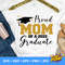 Proud Mom of a 2023 graduate SVG, Graduation cut files, Class of 2023, Mom Graduate shirt SVG, Instant Download - 9.jpg