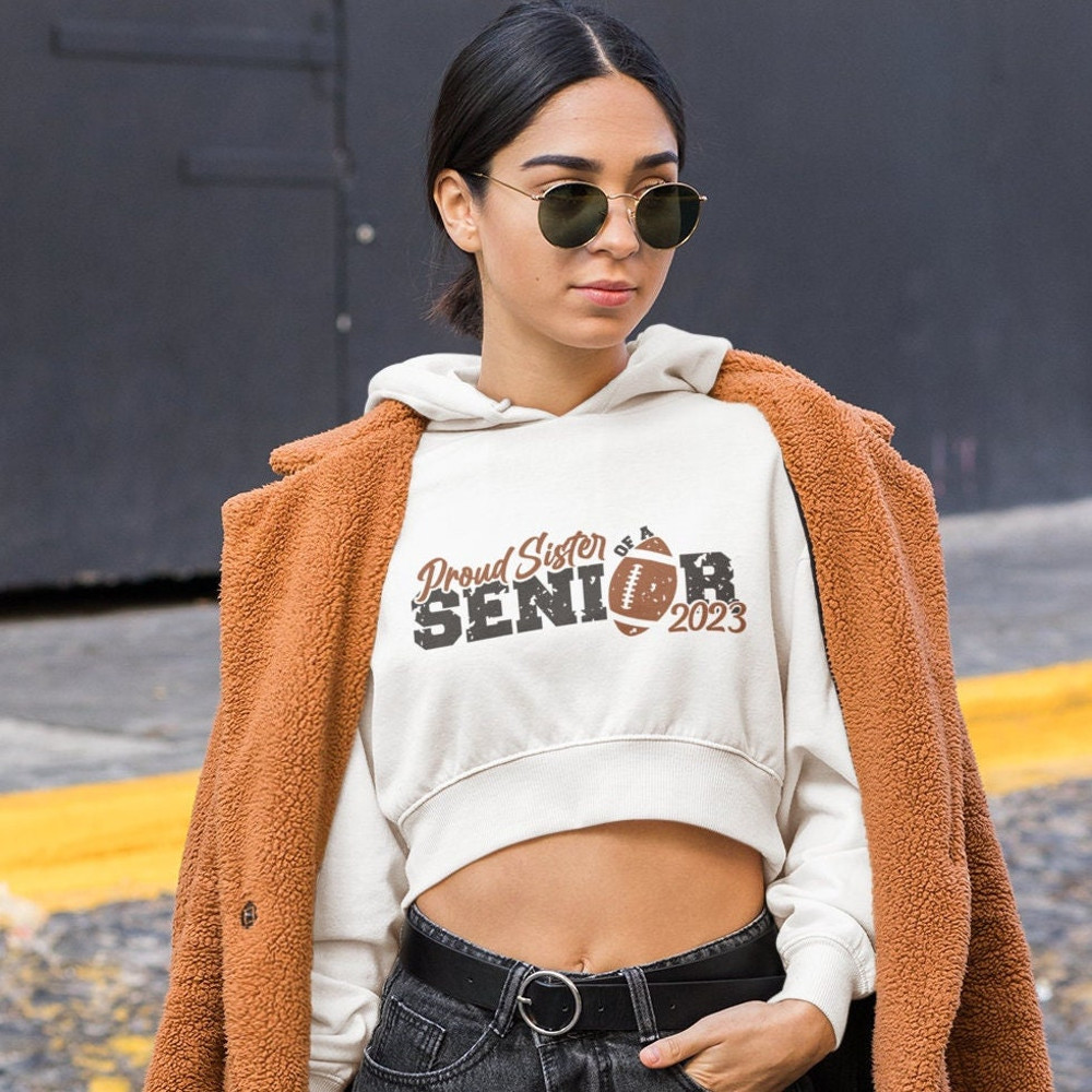 Proud Sister of a Senior 2023 SVG, Distressed sister, Football Sister SVG, Football cut files, Football Sister PNG, Senior sister 2023 svg - 2.jpg