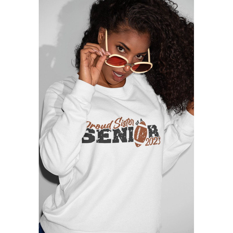 Proud Sister of a Senior 2023 SVG, Distressed sister, Football Sister SVG, Football cut files, Football Sister PNG, Senior sister 2023 svg - 4.jpg