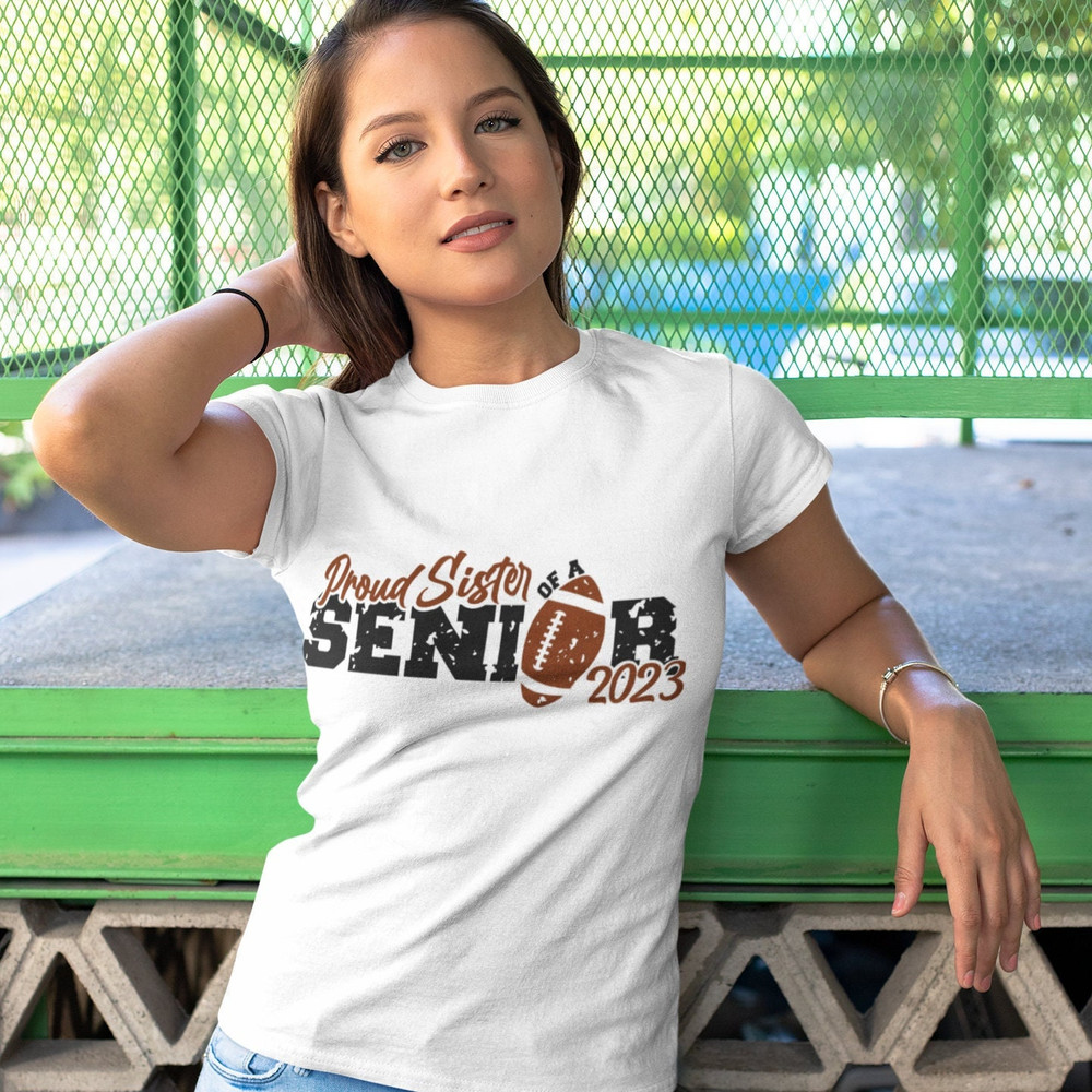 Proud Sister of a Senior 2023 SVG, Distressed sister, Football Sister SVG, Football cut files, Football Sister PNG, Senior sister 2023 svg - 5.jpg