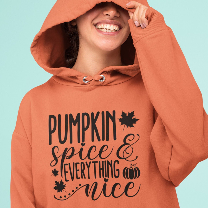 Pumpkin Spice SVG, Pumpkin Spice & Everything Nice SVG, Digital Download, Cricut, Silhouette, - 5.jpg