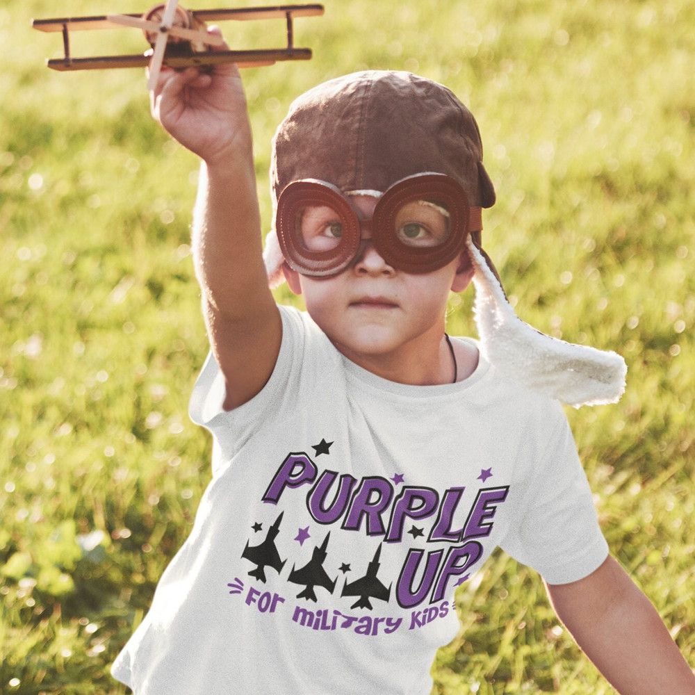 Purple Up for Military kids svg, Month of the Military Child SVG, PNG, DXF, Eps, Jpg, Military Child month cut files - 4.jpg