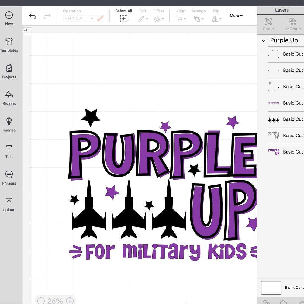 Purple Up for Military kids svg, Month of the Military Child SVG, PNG, DXF, Eps, Jpg, Military Child month cut files - 5.jpg