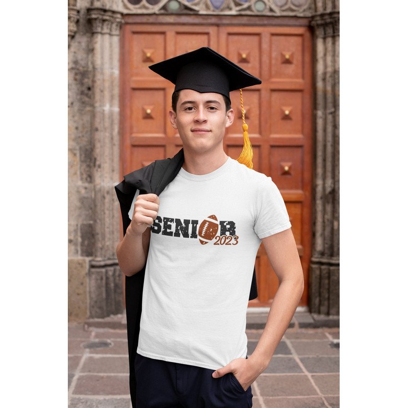 Senior 2023 Graduate, Distressed svg, Proud Graduate svg, Family of a 2023 Graduate, Football Graduate, Class of 2023 svg, Football 2023 svg - 2.jpg