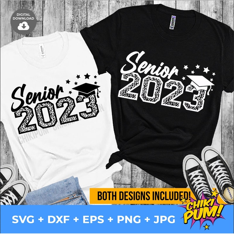 Senior 2023 svg, Graduation Svg Class of 2023 Svg, Senior Leopard Svg, Senior 2023 Svg, Graduation Cut File, Cutting File and sublimation - 9.jpg