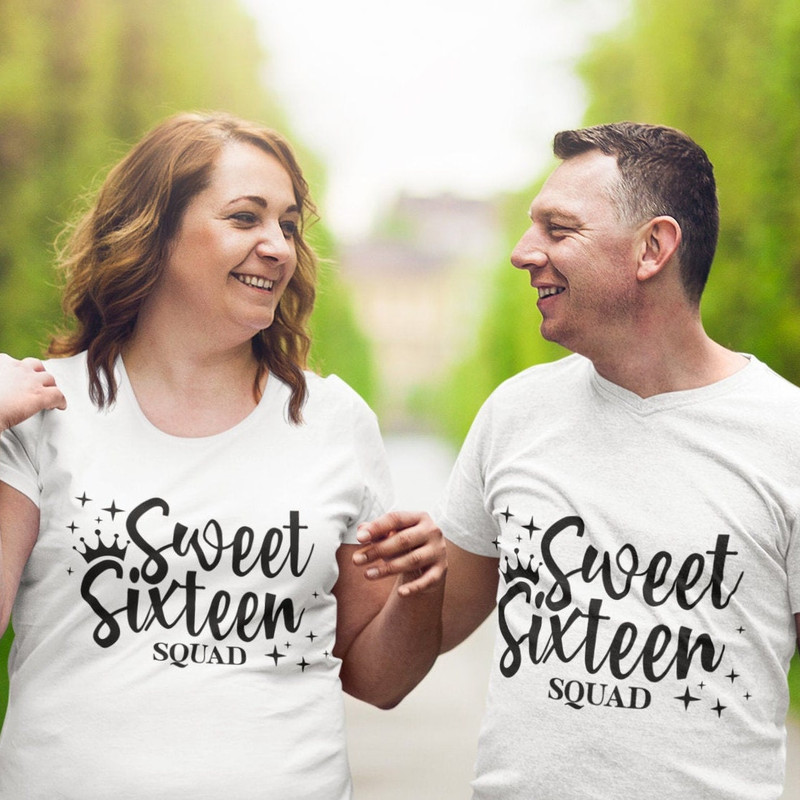 Sweet Sixteen SVG, Sweet Sixteen Squad SVG, Sweet 16 SVG, 16th birthday, Sweet Sixteen cut files - 5.jpg