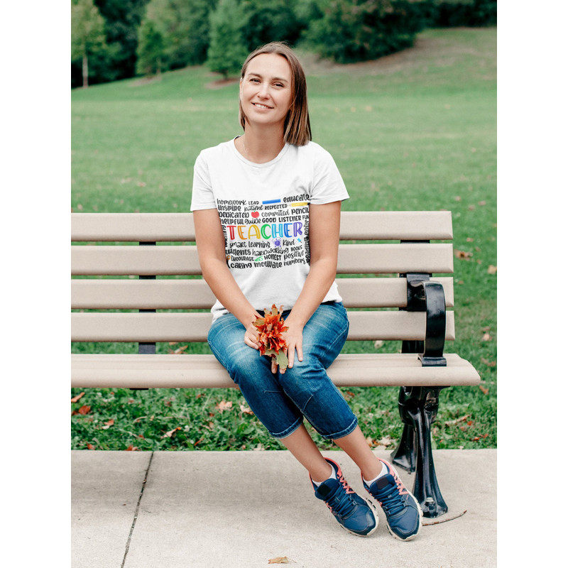 Teacher svg, Teacher Word Art, Teacher Subway Art, svg, dxf, eps, png, jpg Cut File, Silhouette, Cricut, Teacher Cut files - 5.jpg