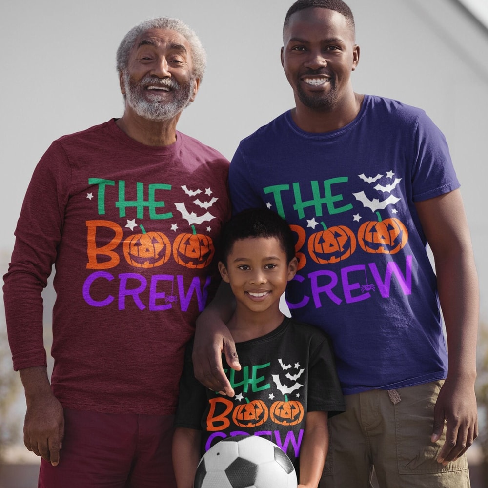 The Boo Crew svg, Halloween svg, Cute Halloween, Funny Halloween, Pumpkins svg, Family Matching shirts, Silhouette, Cricut Cut File - 5.jpg