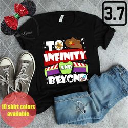toy story shirt, to infinity and beyond shirt, couple shirt, disney family shirt, couple t-shirt, toy story matching shi