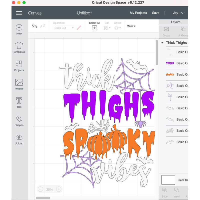 Thick Thighs And Spooky Vibes SVG, Spooky Vibes svg, Halloween SVG, Halloween shirt SVG, Silhouette, Cricut (2 designs) - 7.jpg