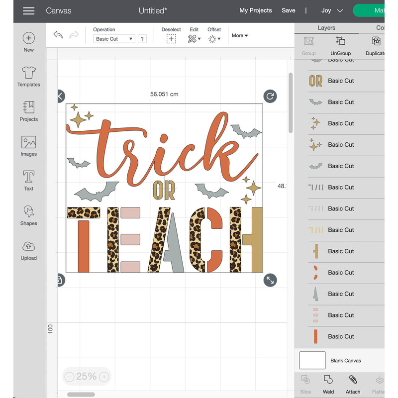 Trick or teach Halloween svg, png, dxf, eps, jpg, School teachers, Halloween fall svg, trick or treat, leopard svg, Instant download - 7.jpg