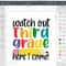 Watch out third grade Here I Come svg, Third Grade SVG file, First Day of School svg file, Back to School shirt - 3.jpg