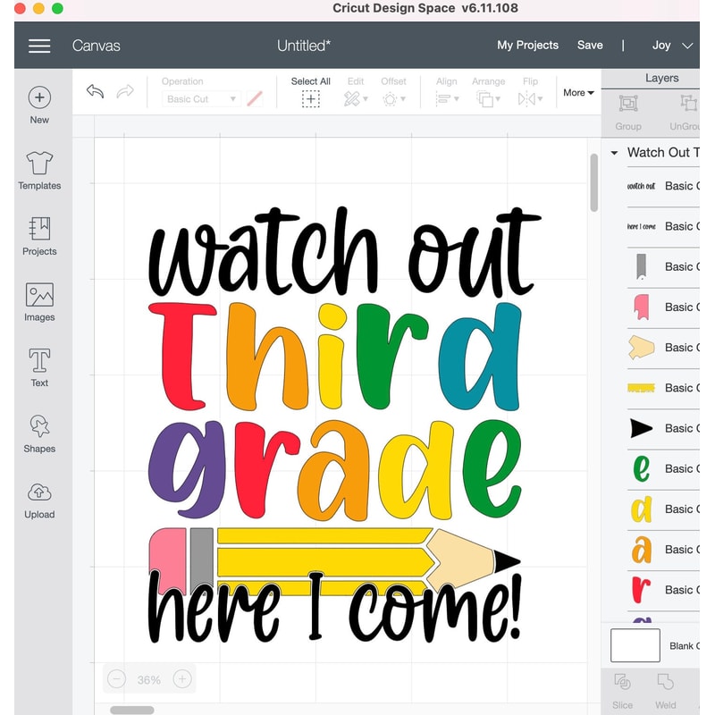 Watch out third grade Here I Come svg, Third Grade SVG file, First Day of School svg file, Back to School shirt - 3.jpg