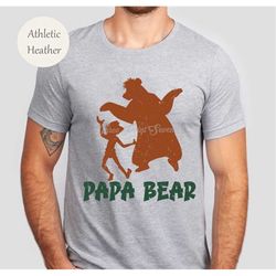 papa bear t-shirt, father's day gifts, dad shirts, fathers day gift ideas funny dad t-shirts, papa shirt e0823