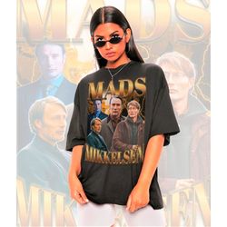 Retro Mads Mikkelsen Shirt -Hannibal Lecter Shirt,Hannibal Shirt,Mads Mikkelsen Tshirt,Mads Mikkelsen Sweatshirt,Mads Mi